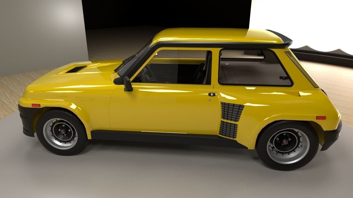 Renault 5 Turbo 2 3D model_4