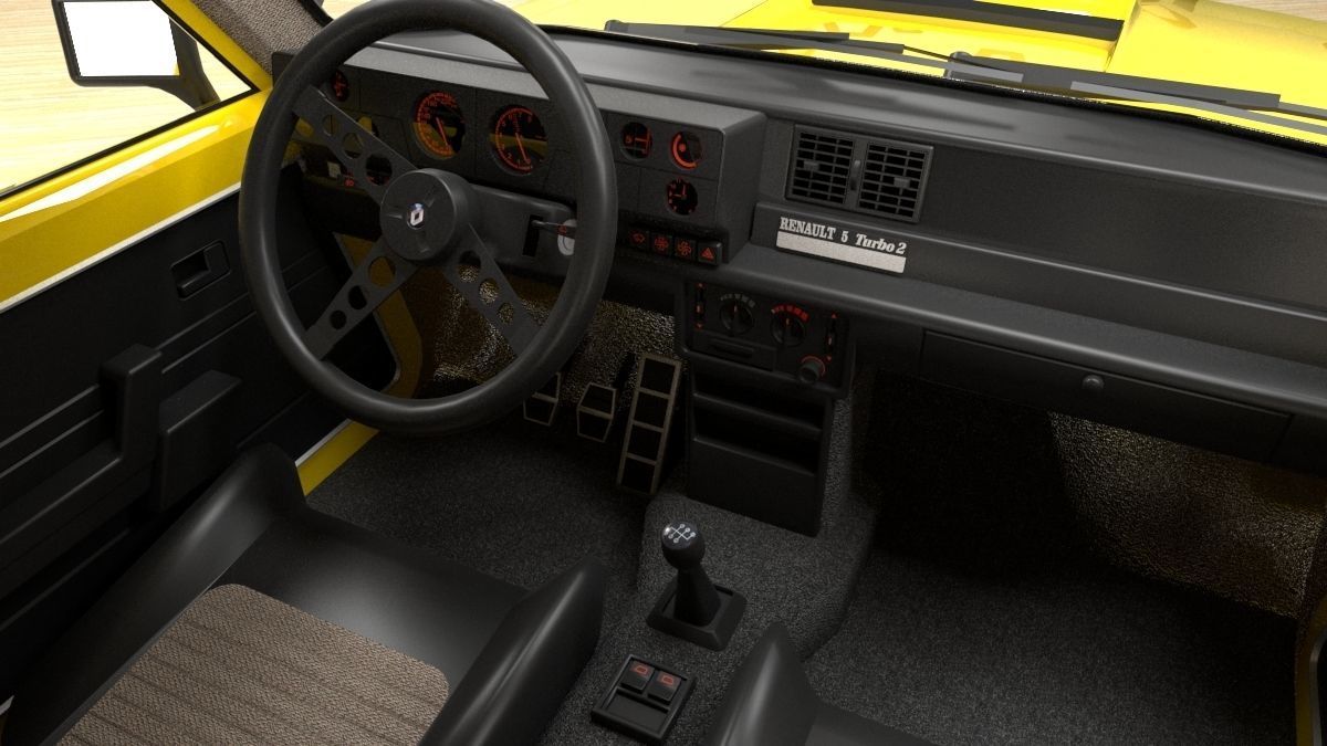 Renault 5 Turbo 2 3D model_6