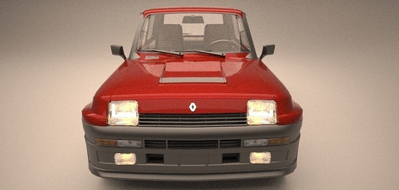 Renault 5 Turbo 2 3D model_10