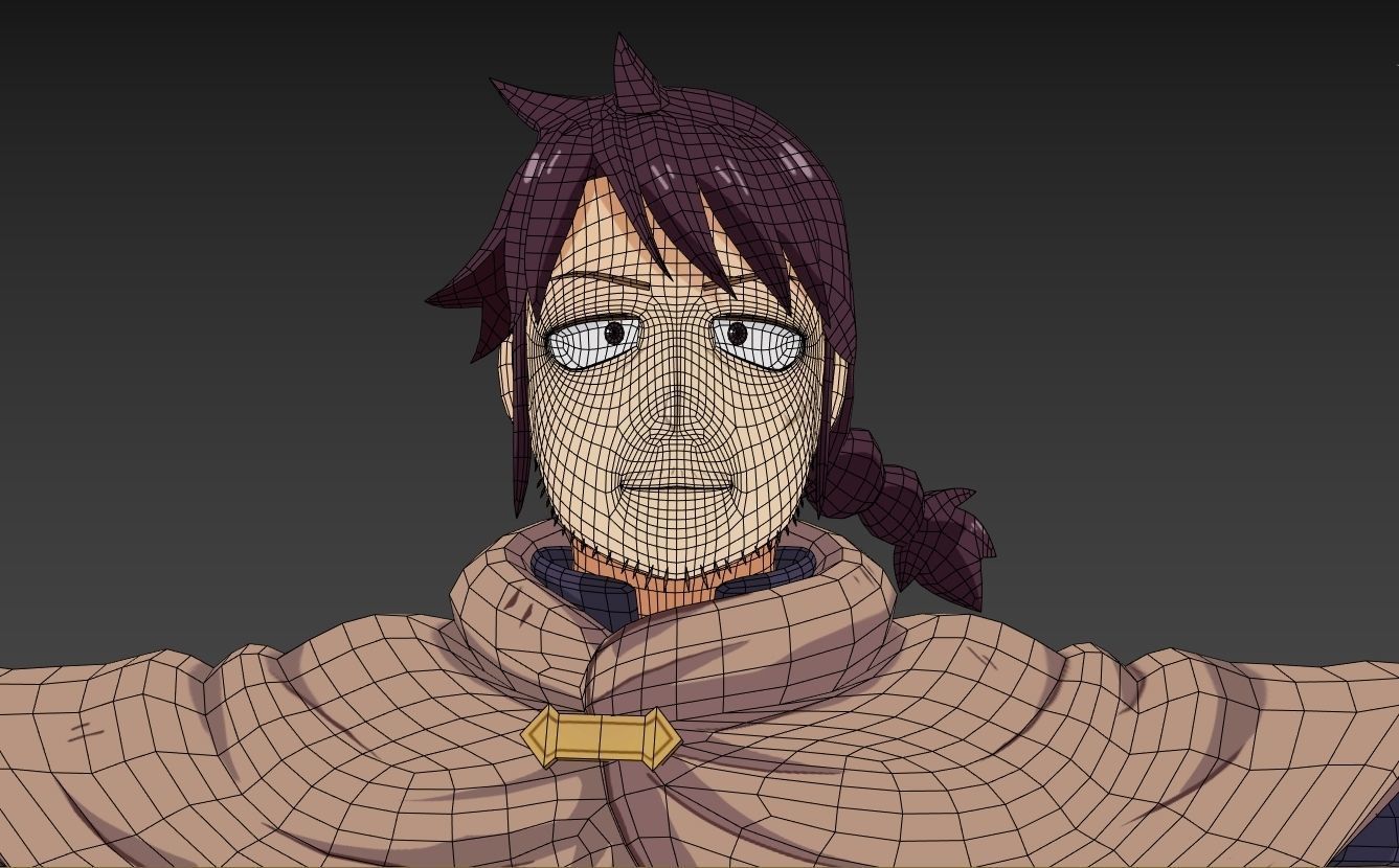 Stunk ishuzoku reviewers VRChat 3D model_6