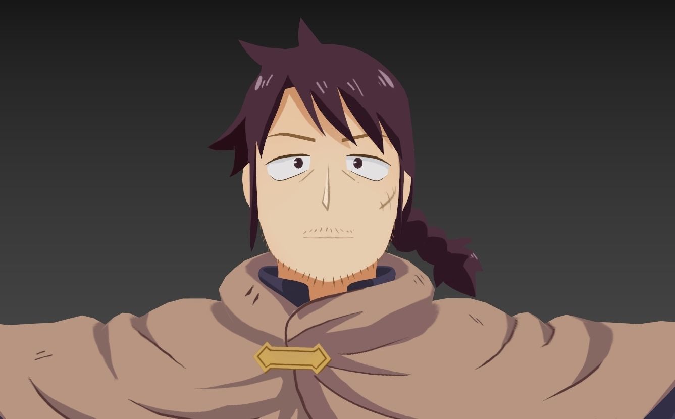 Stunk ishuzoku reviewers VRChat 3D model_5