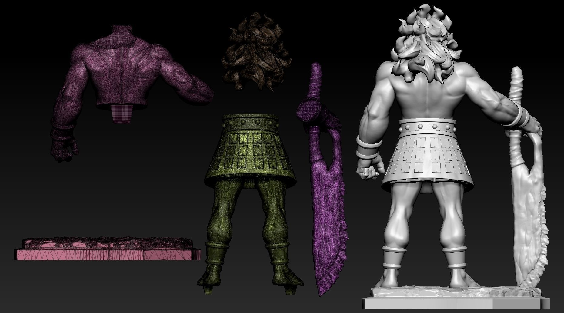 Berserker  Fate Stay Night 3D print model_16