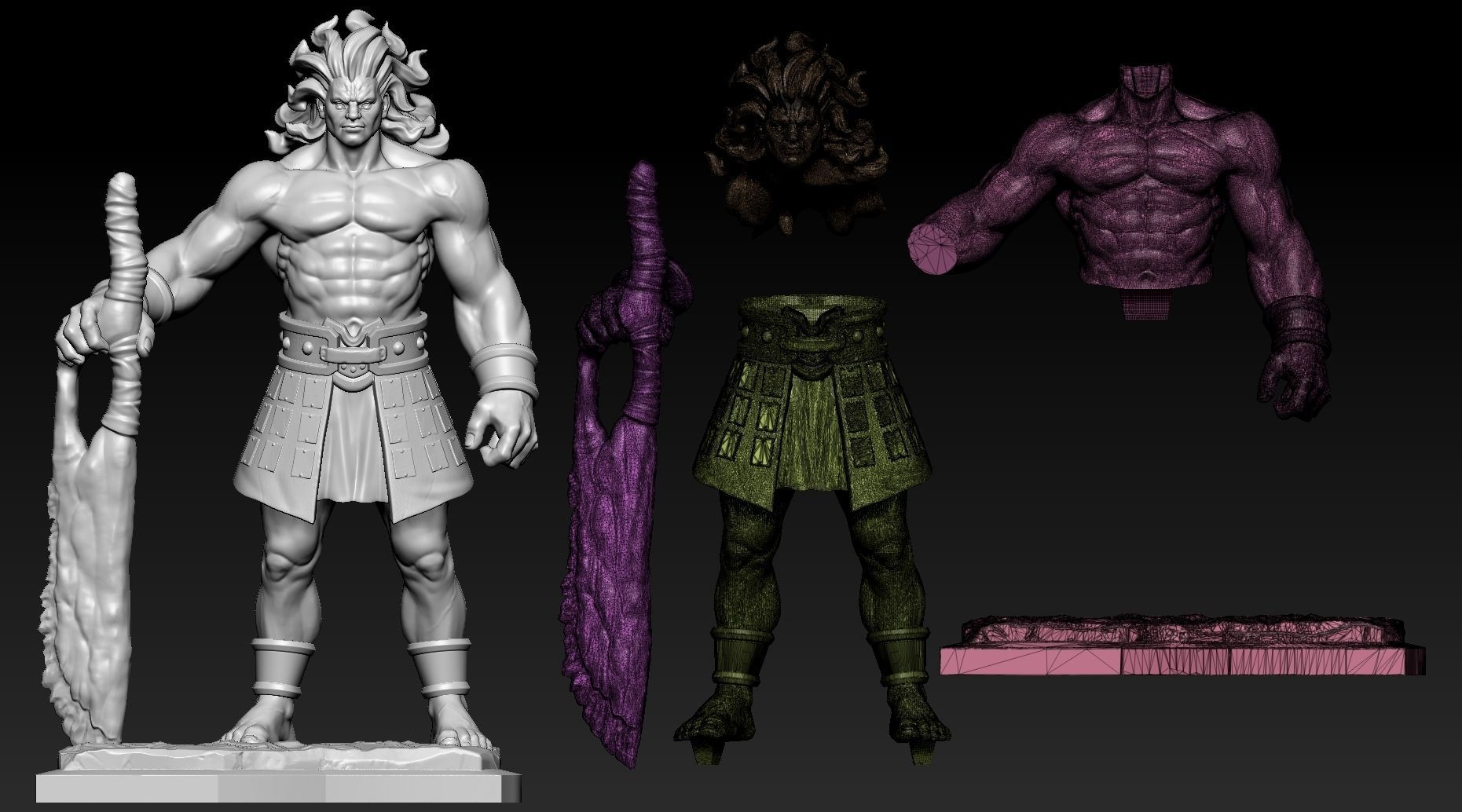 Berserker  Fate Stay Night 3D print model_15
