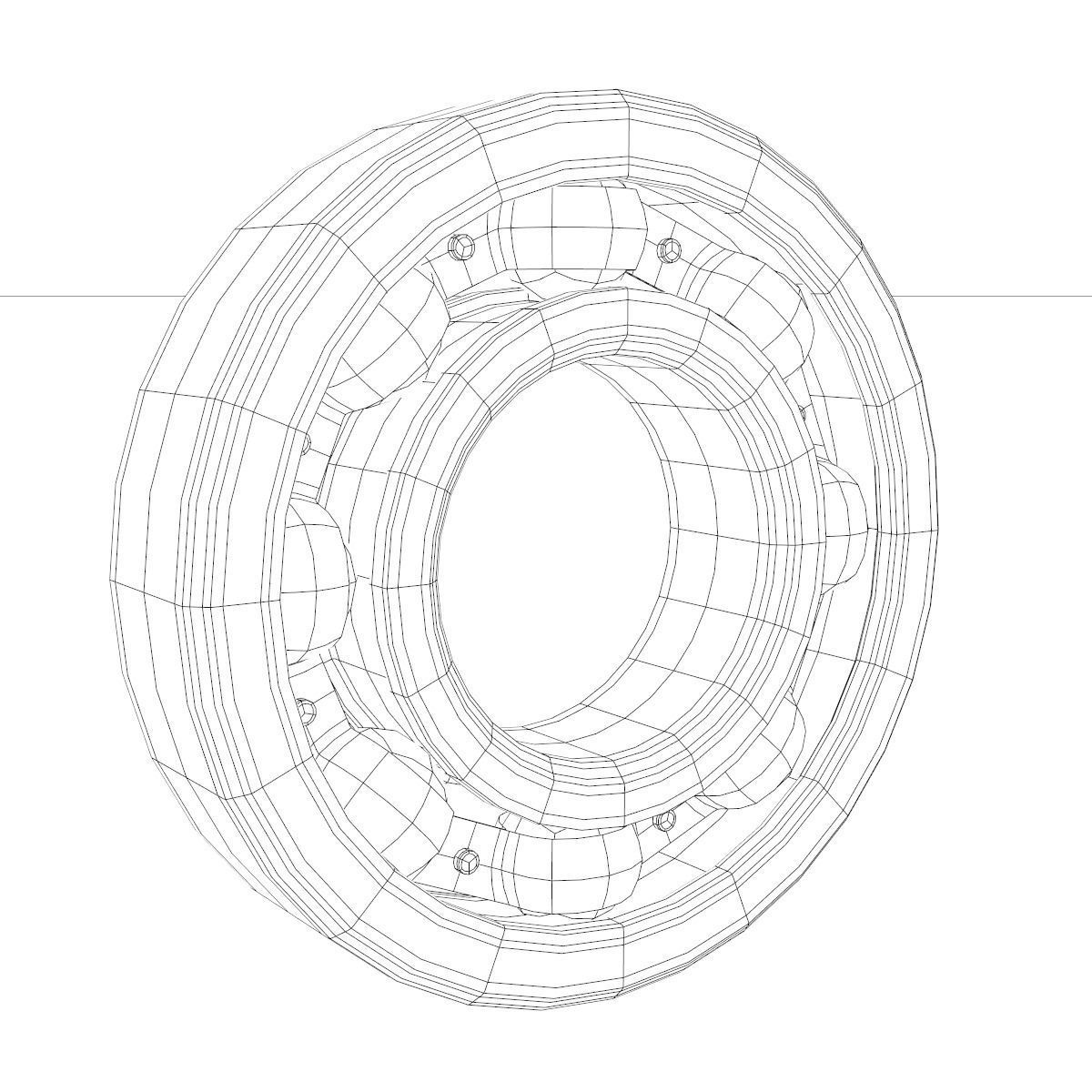 V8 Engine Working Animated 3D model_56