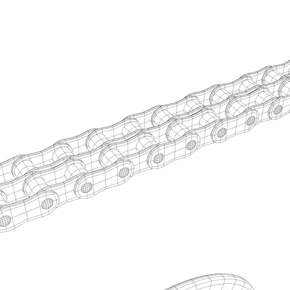 V8 Engine Working Animated 3D model_62