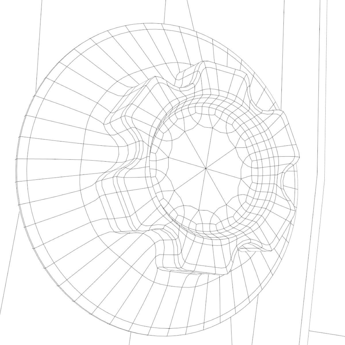 V8 Engine Working Animated 3D model_48