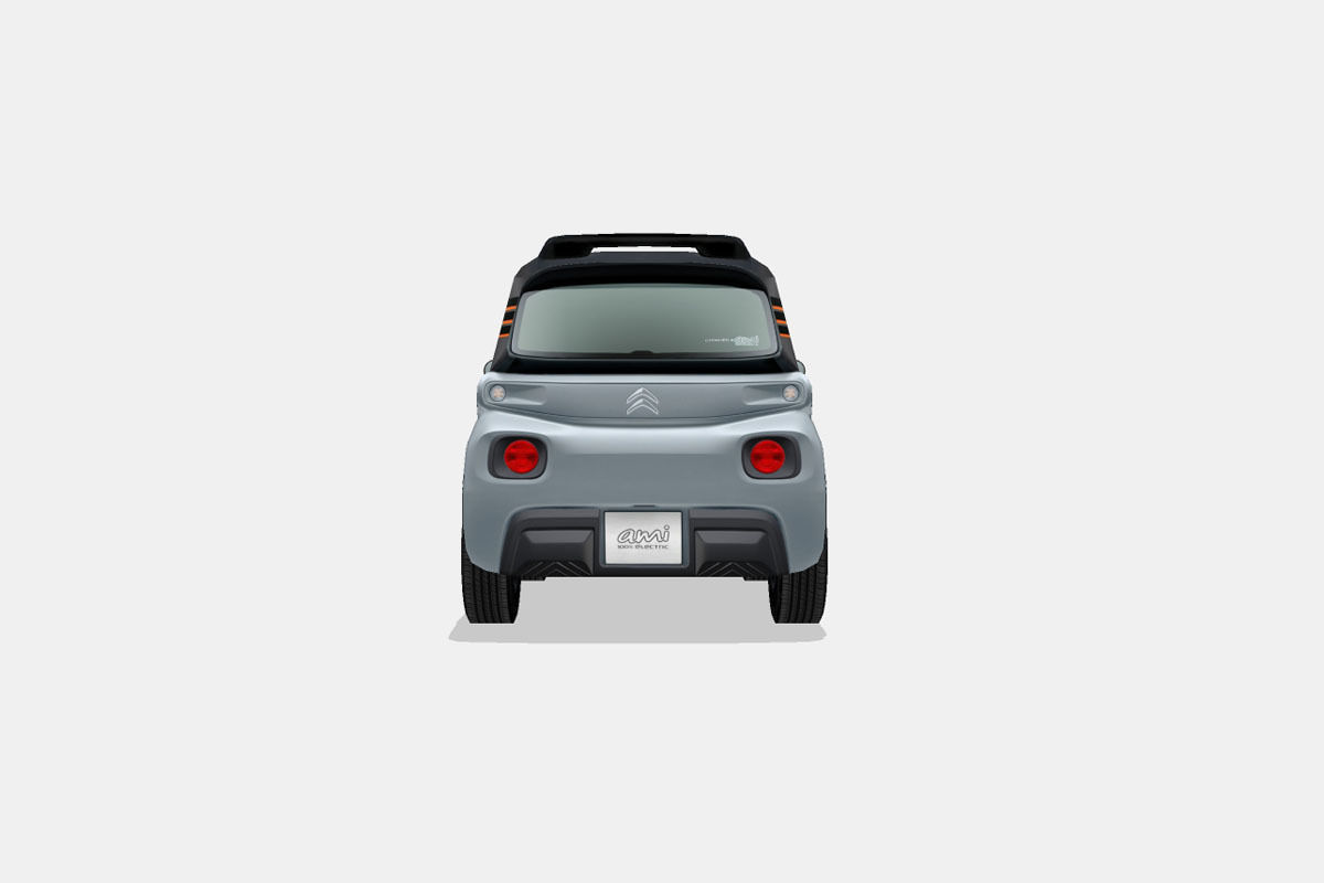 Citroen Ami Pop 2020 Low-poly 3D model_8