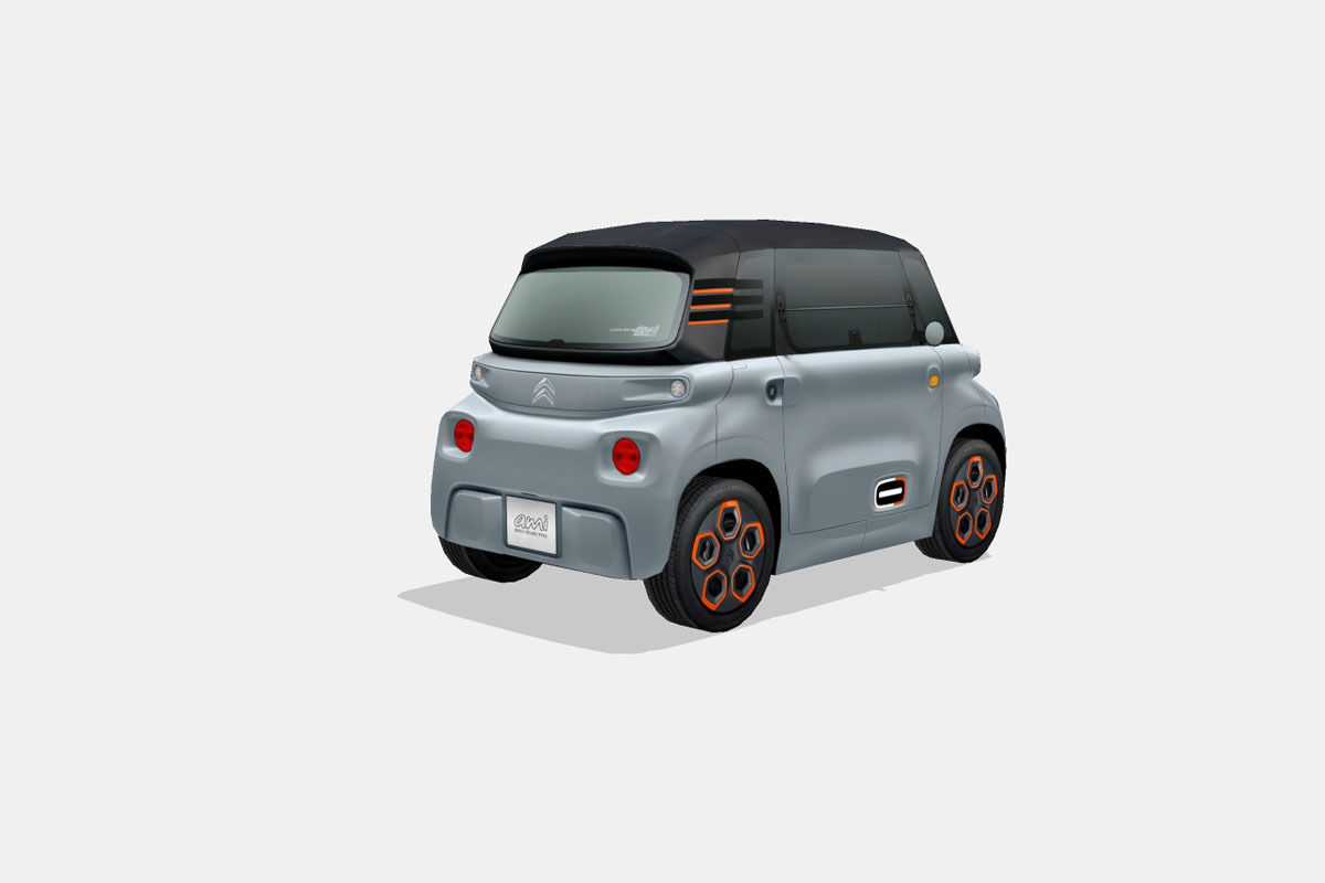 Citroen Ami colection 3D Model Collection_6