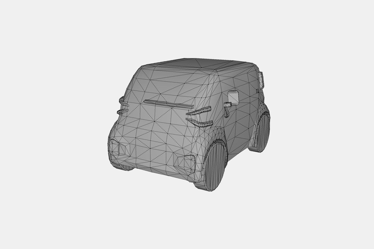 Citroen Ami colection 3D Model Collection_19