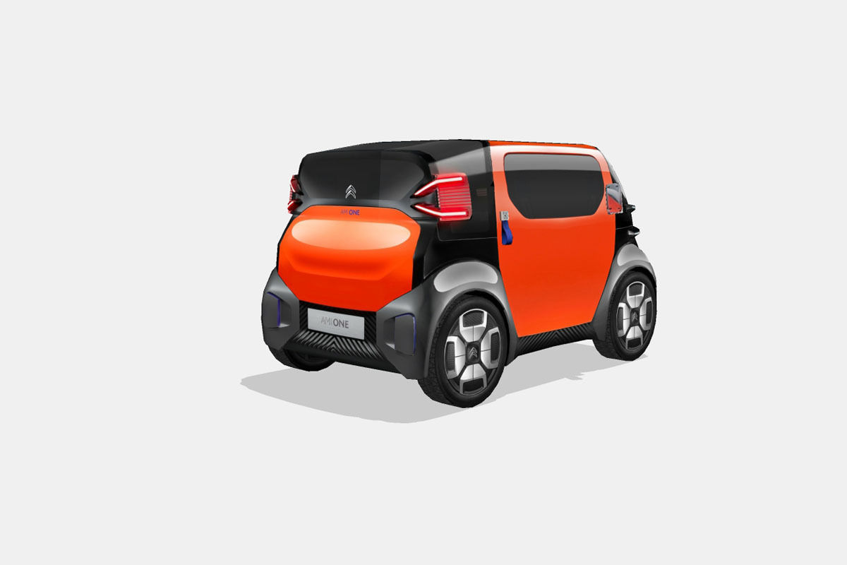 Citroen Ami colection 3D Model Collection_18