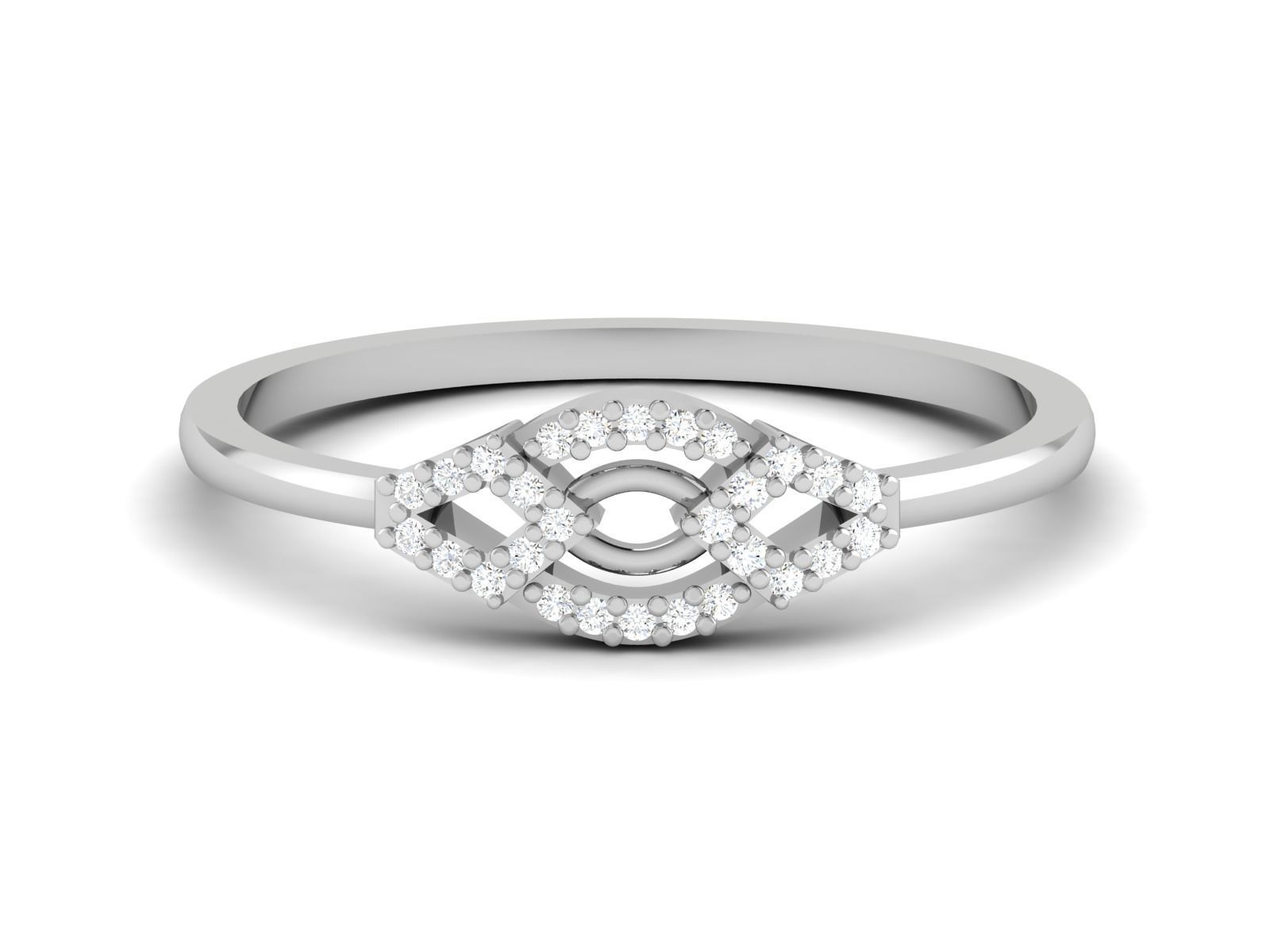 Ring-6150 engagement ring 3D print model_7
