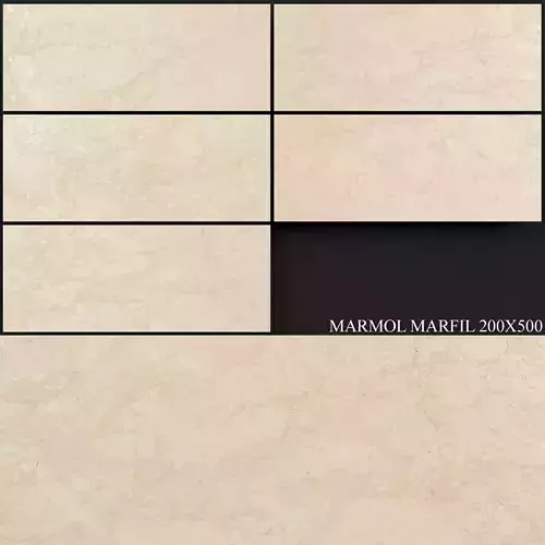 Keros Marmol Marfil 200x500