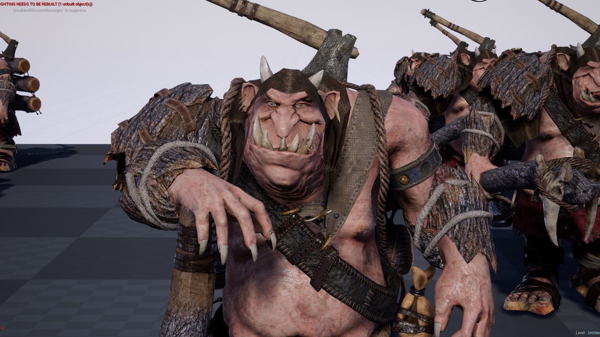 Troll Lumberjack Low-poly 3D model_12