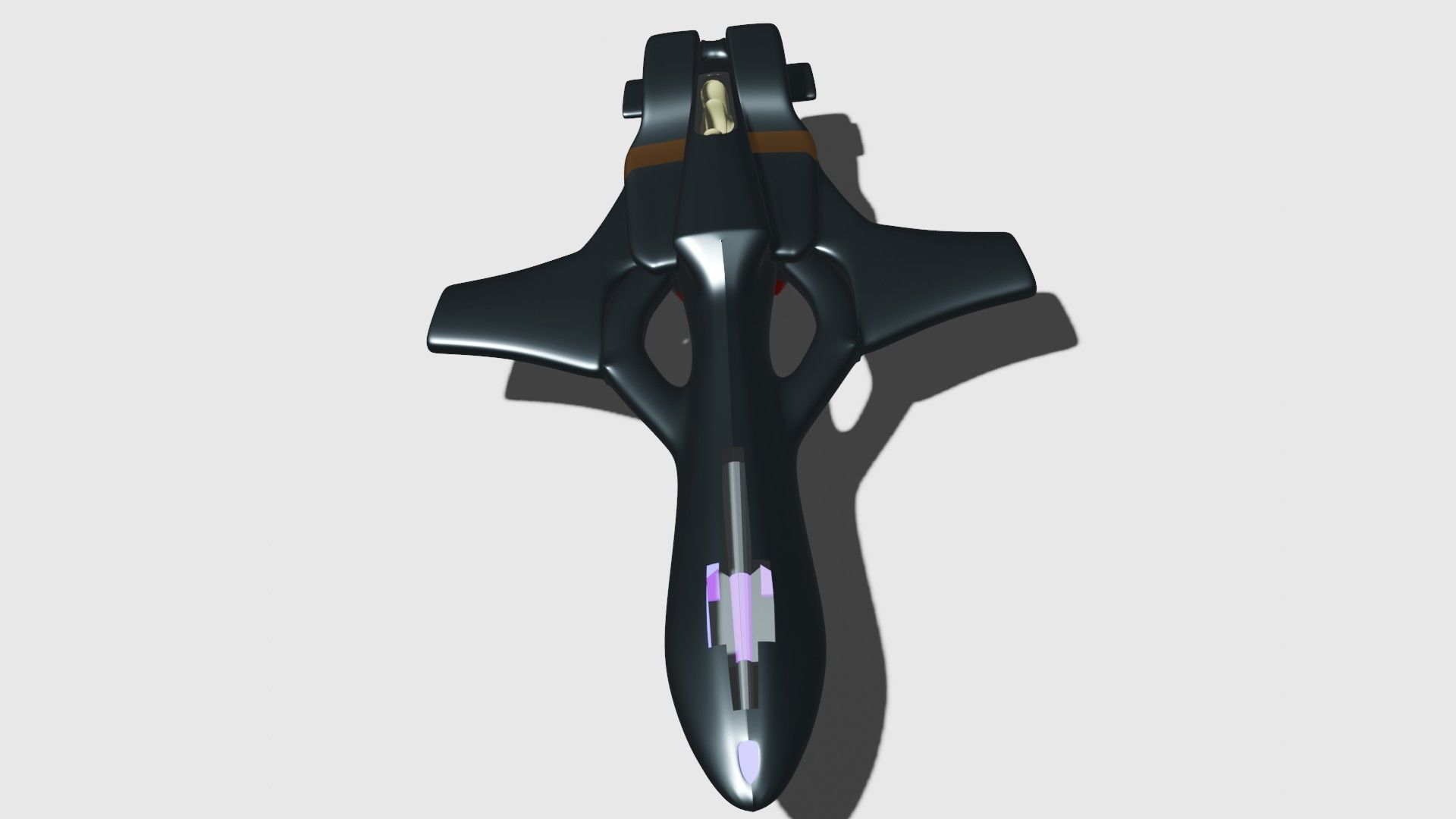 spaceship killer 3D model_6