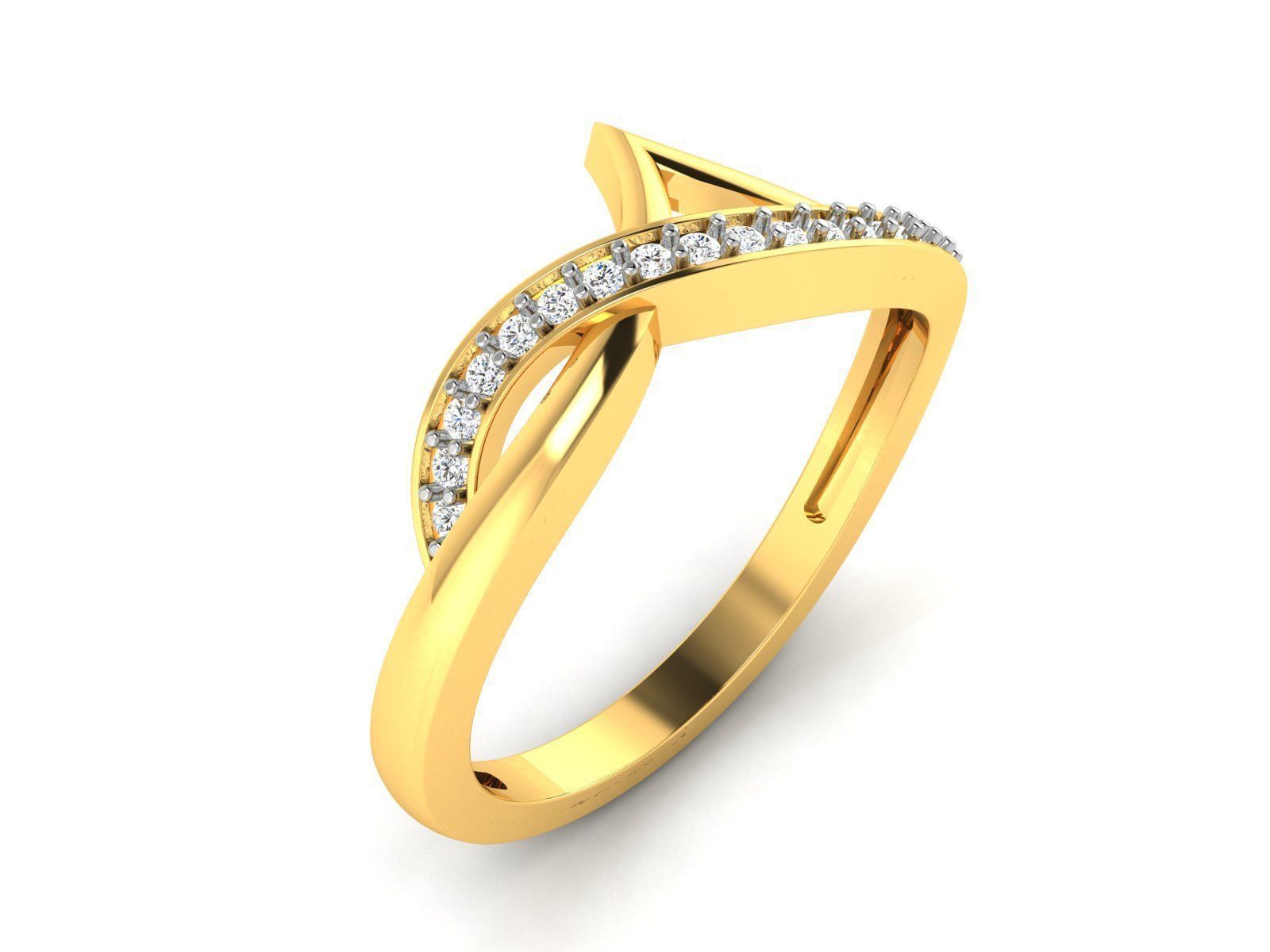 Women ring 3dm render detail 3D print model 3D print model_1