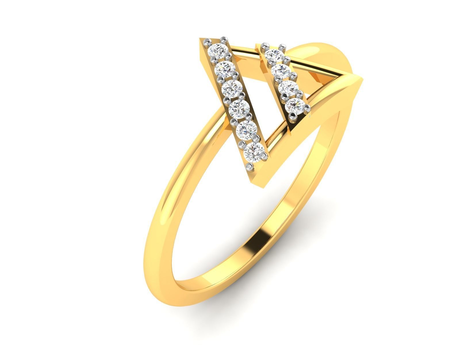 Women ring 3dm render detail 3D print model 3D print model_8