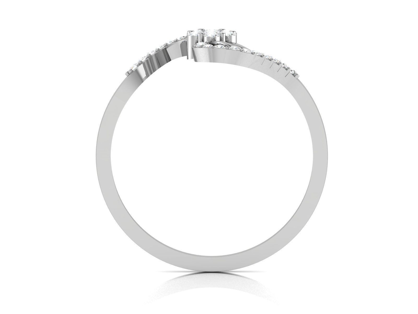 Ring-6339 diamond ring 3D print model_2