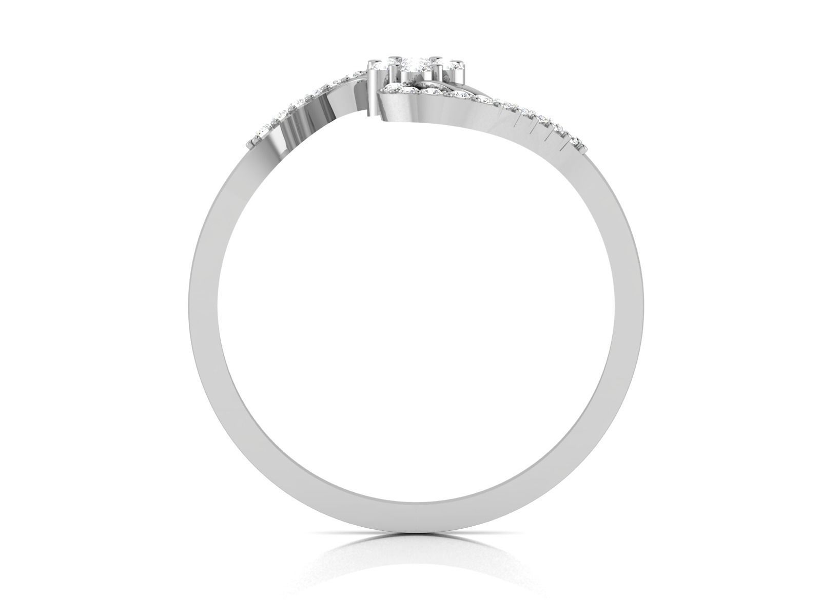 Ring-6339 diamond ring 3D print model_3