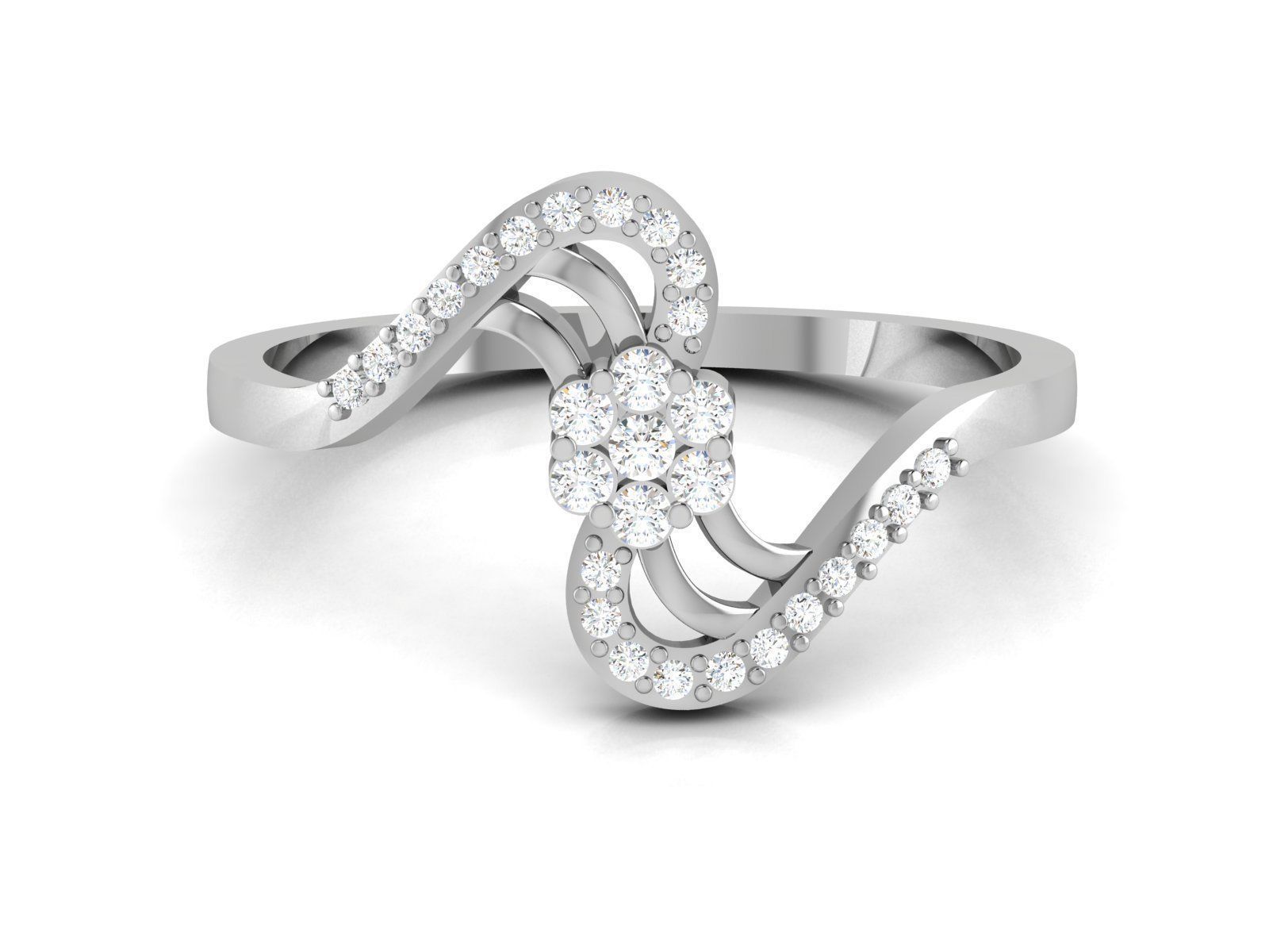 Ring-6339 diamond ring 3D print model_6