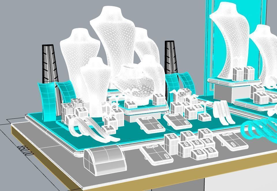 Lamira Display Stand Concept 3D print model_7
