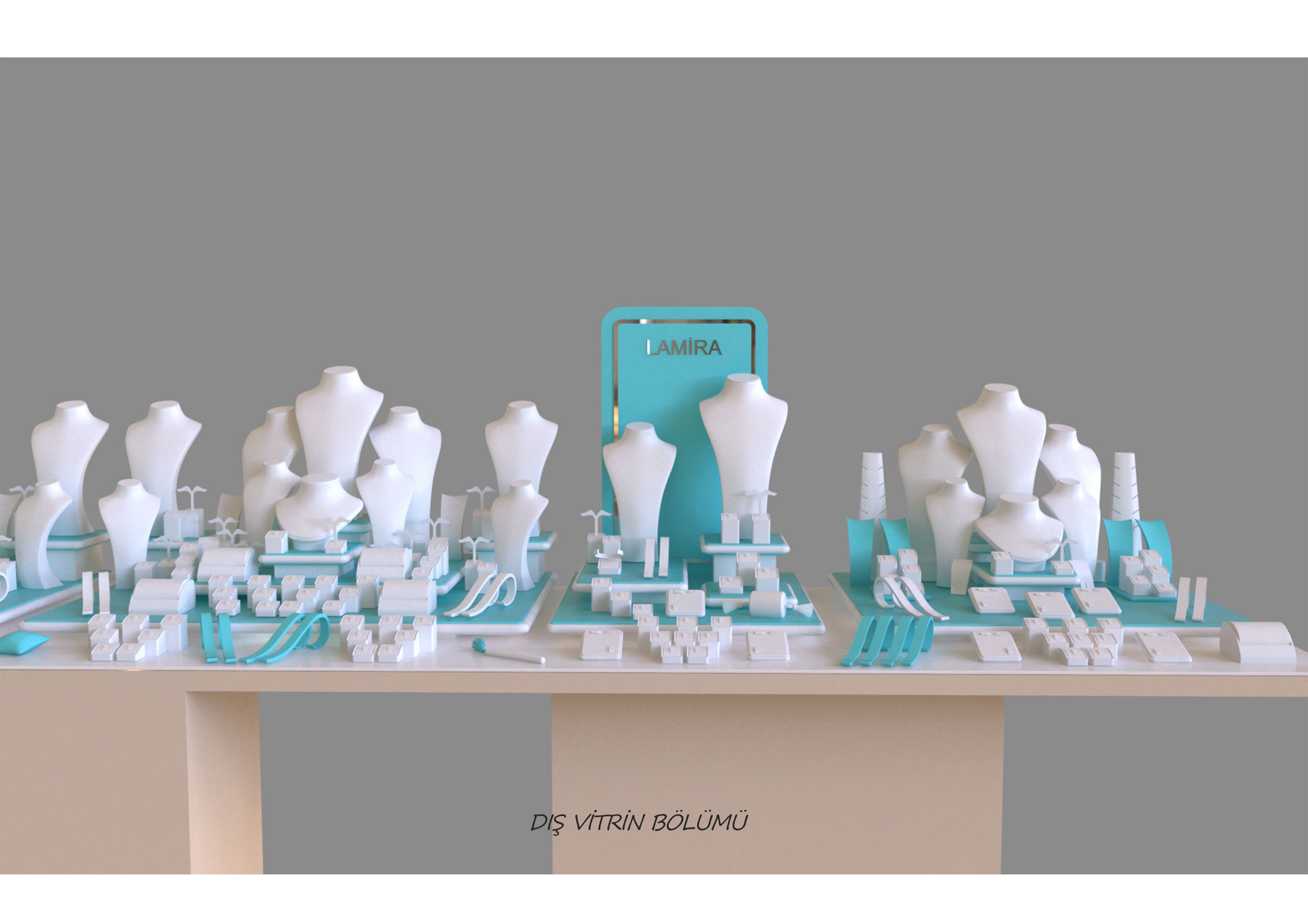 Lamira Display Stand Concept 3D print model_1