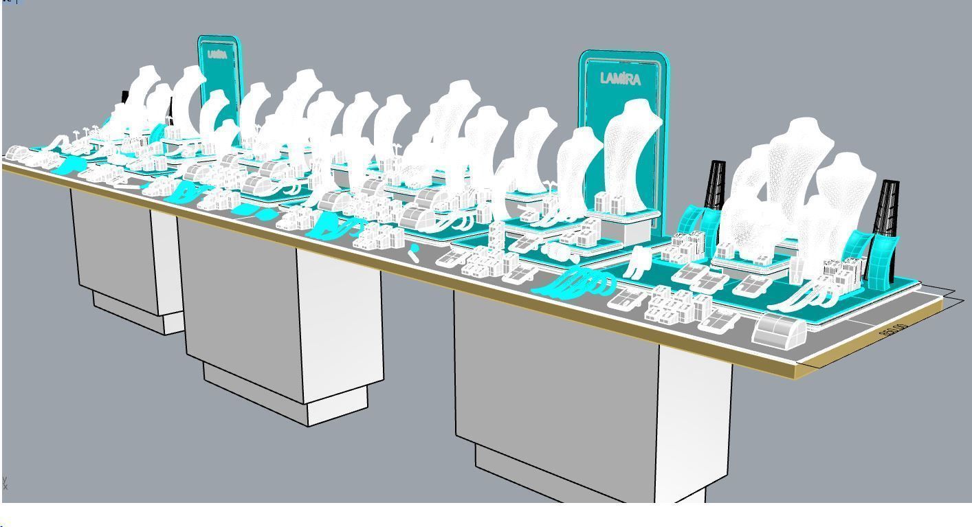 Lamira Display Stand Concept 3D print model_3