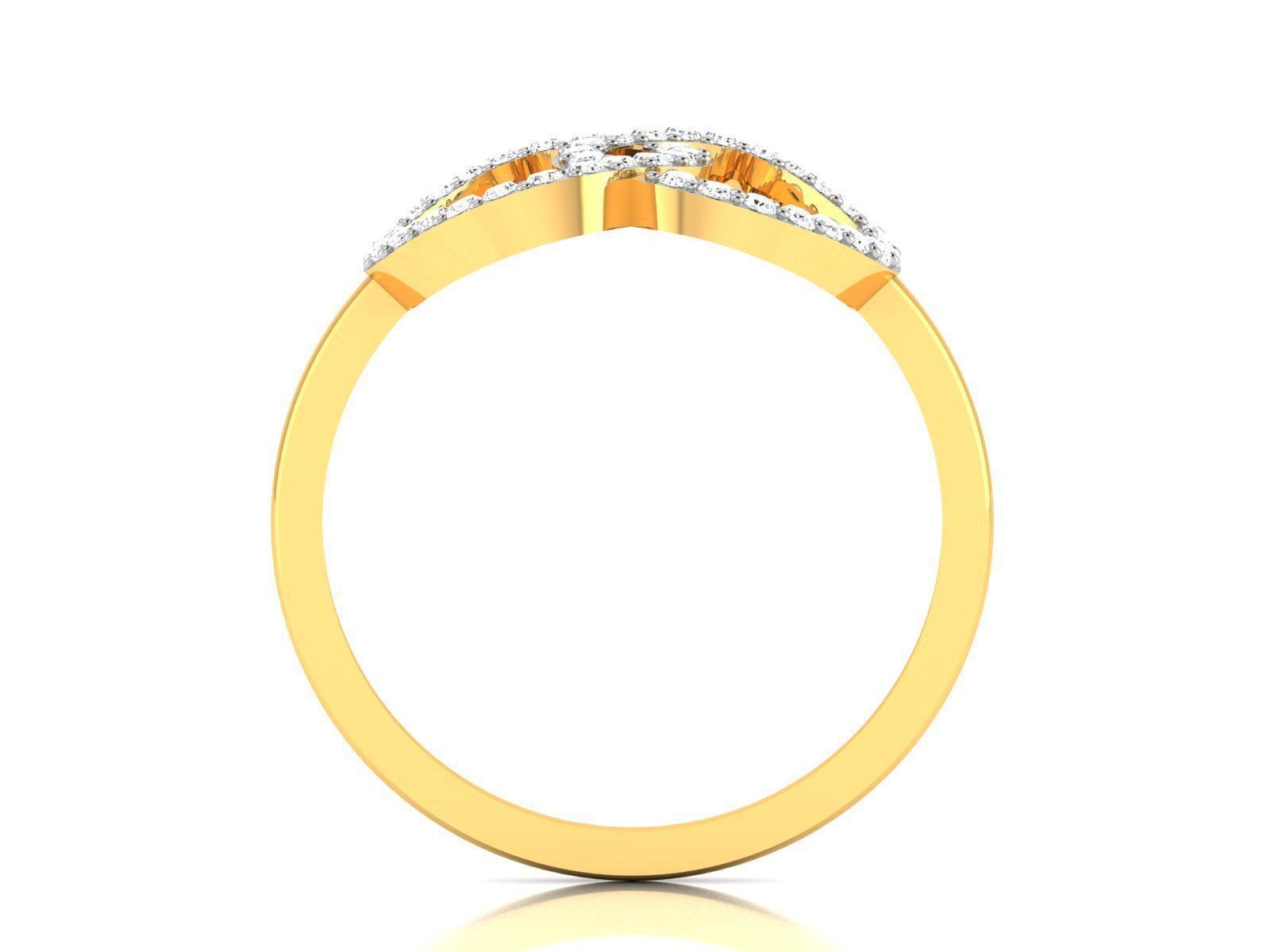 Ring-6314 diamond ring gold 3D print model_11