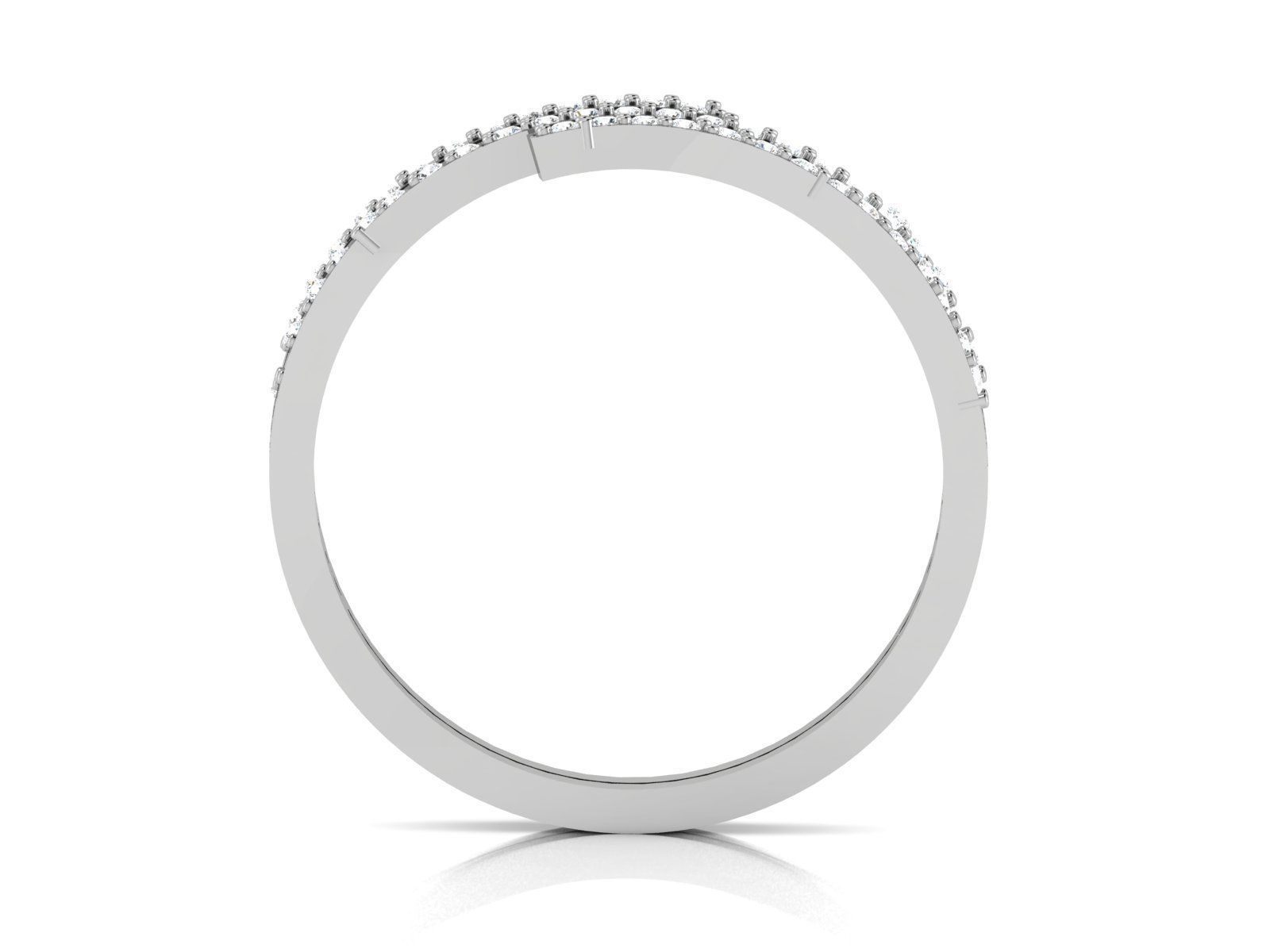 Ring-6311 diamond ring gold 3D print model_3