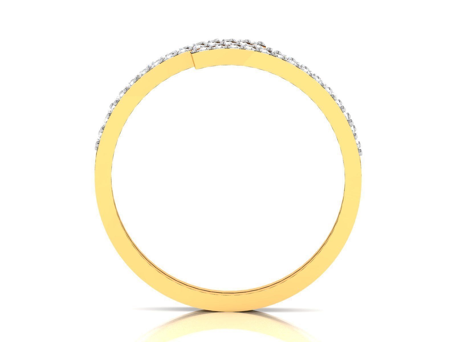 Ring-6311 diamond ring gold 3D print model_10
