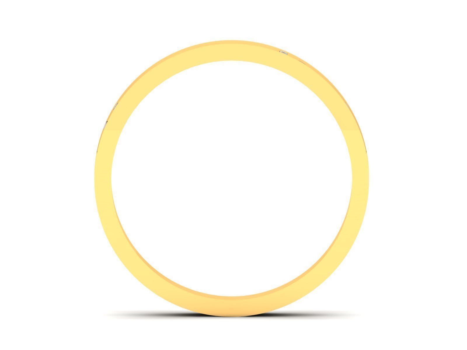 Ring-6723 B diamond eternity ring gold 3D print model_2