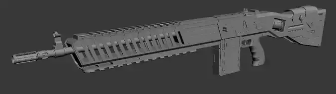 Future Rifle 3D model