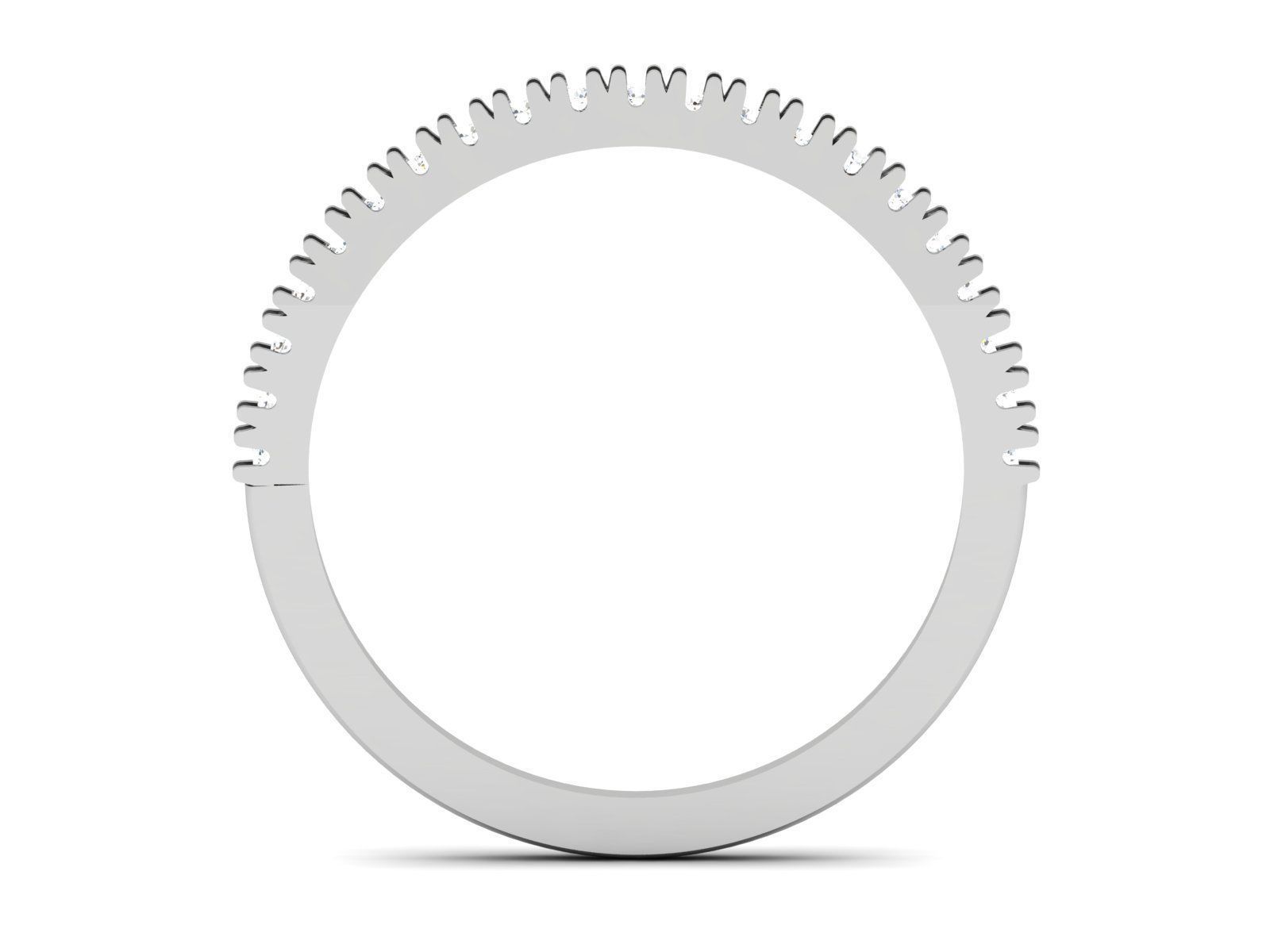 Ring-6718 B diamond eternity band gold 3D print model_4