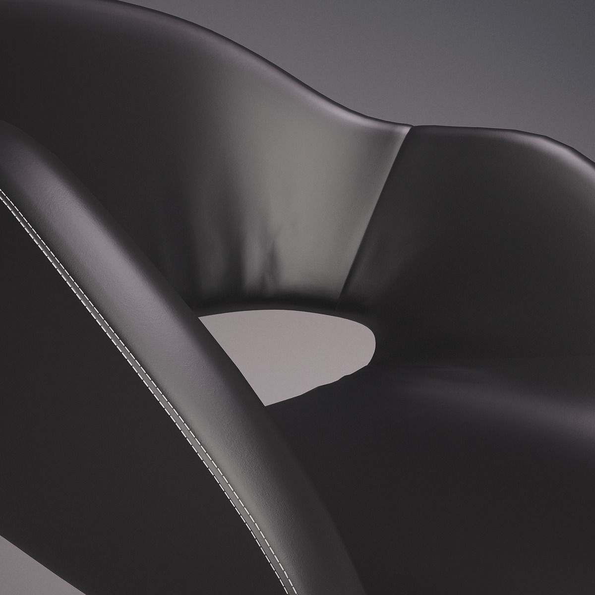 Busnelli Charme Chair Collection Free 3D model_5