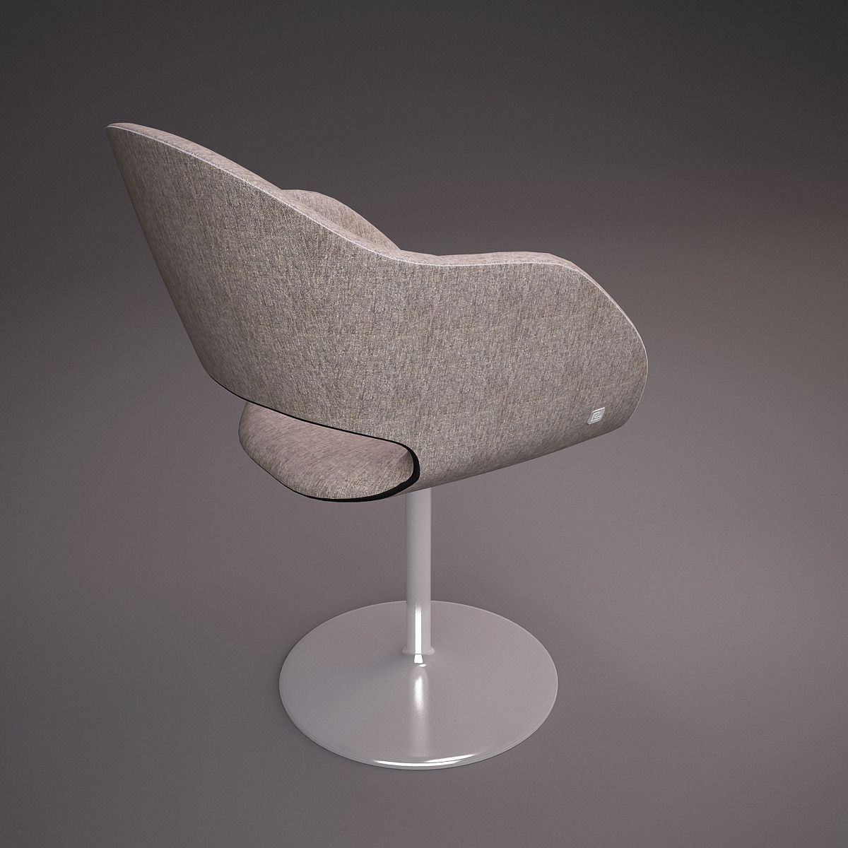 Busnelli Charme Chair Collection Free 3D model_4