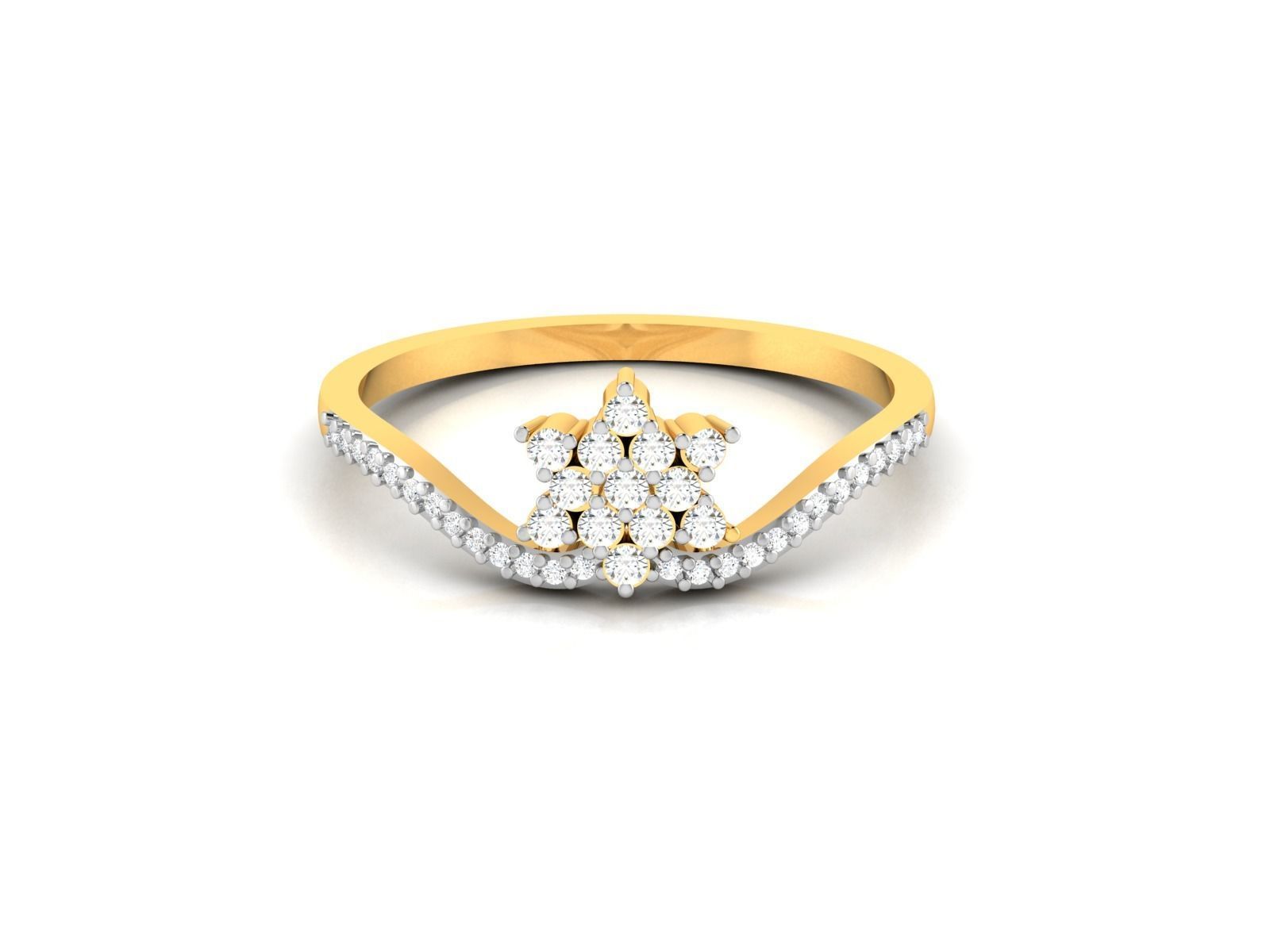 DR-6671 elegant diamond ring gold 3D print model_9