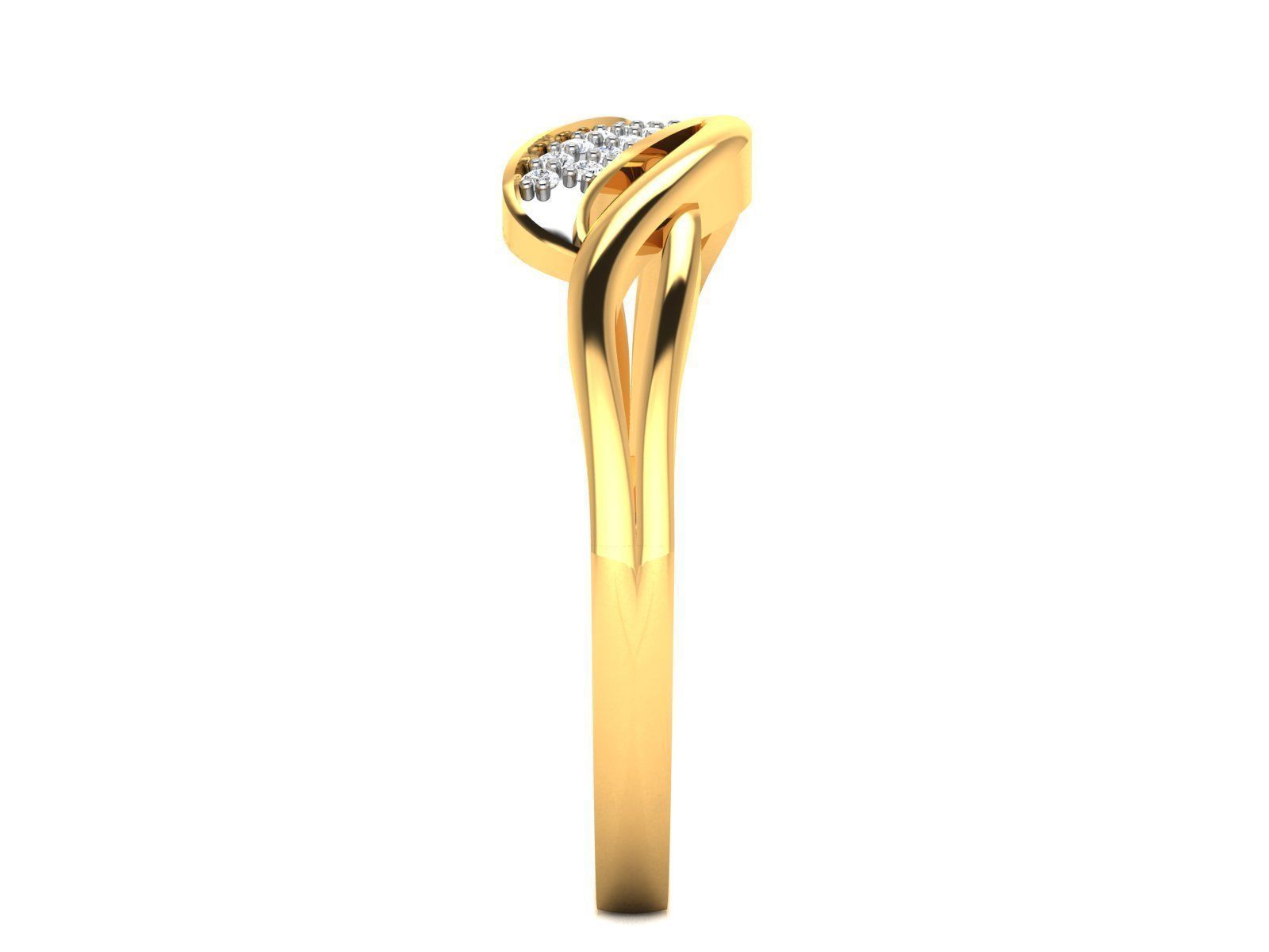 Ring-6562 diamond ring 3D print model_5