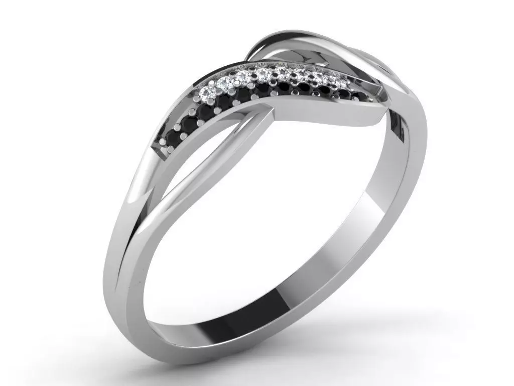 Ring-6562 diamond ring 3D print model_0
