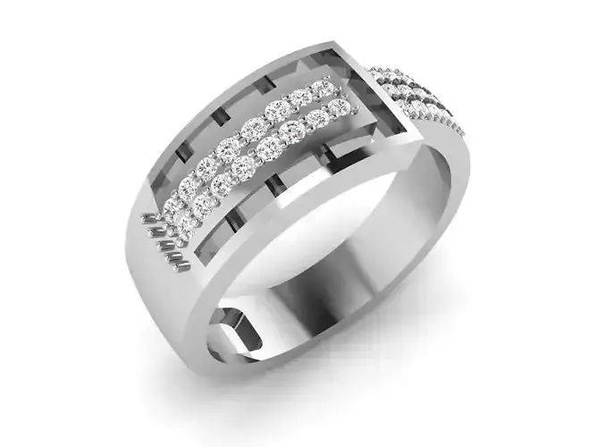 Ring-6509 diamond ring gold