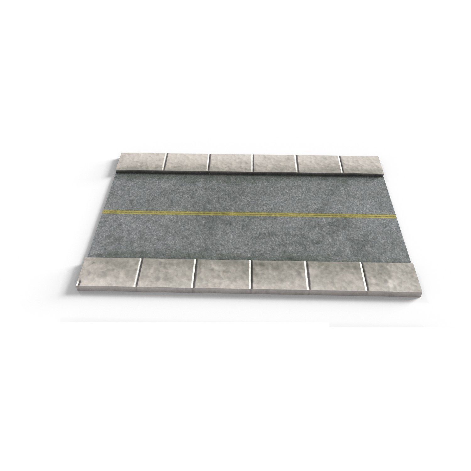 Road Pack Low-poly 3D model_8