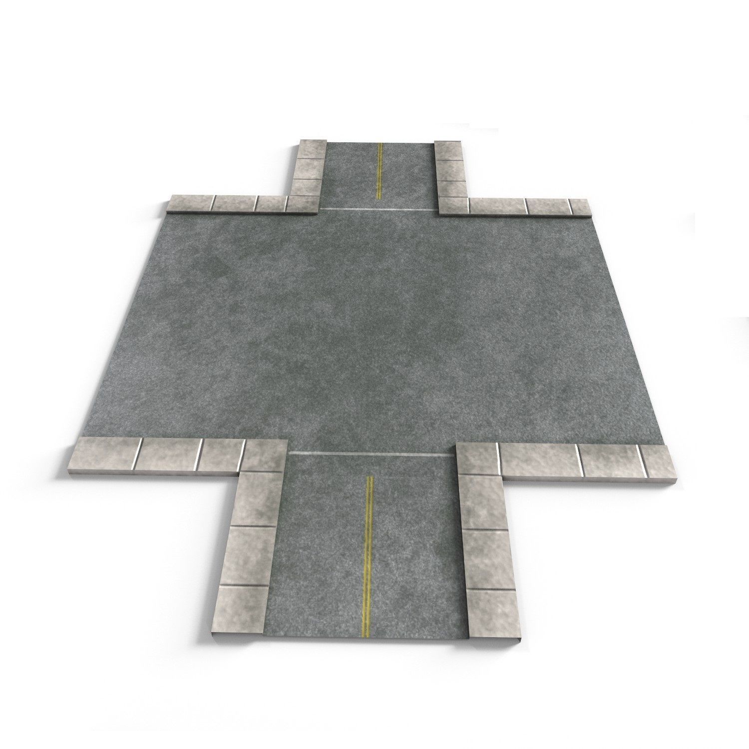 Road Pack Low-poly 3D model_20