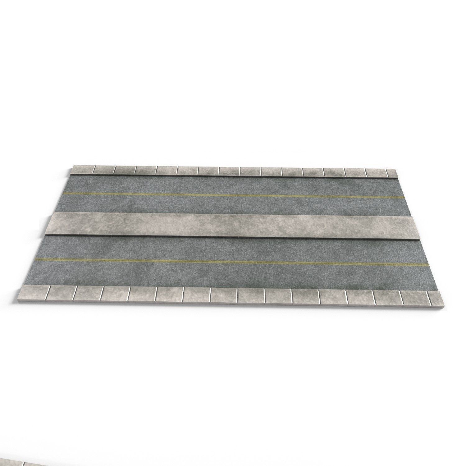 Road Pack Low-poly 3D model_18