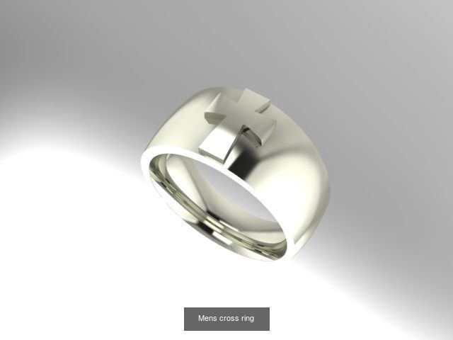 mens rings 3D Model Collection_2