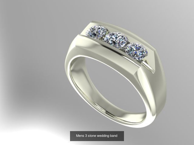 mens rings 3D Model Collection_6