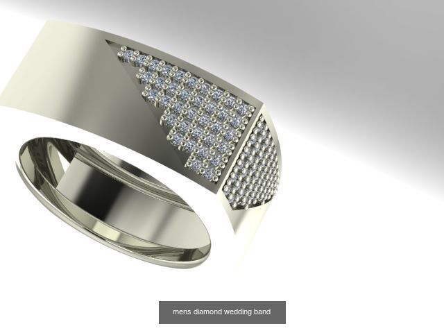 mens rings 3D Model Collection_5