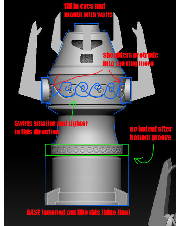 FATE OF ATLANTIS ATLANTEAN IDOL INDIANA JONES 3D print model_10
