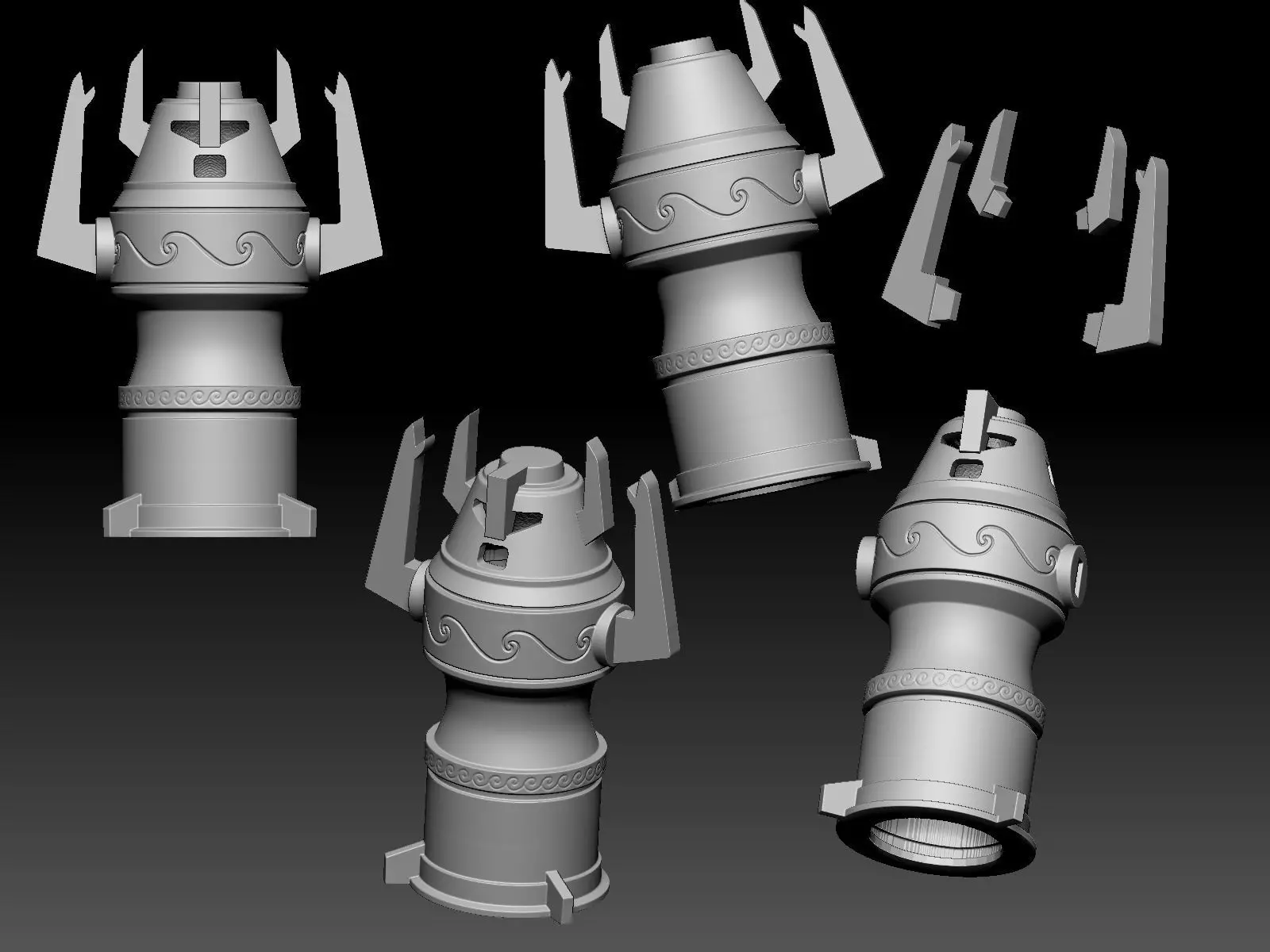 FATE OF ATLANTIS ATLANTEAN IDOL INDIANA JONES 3D print model_0