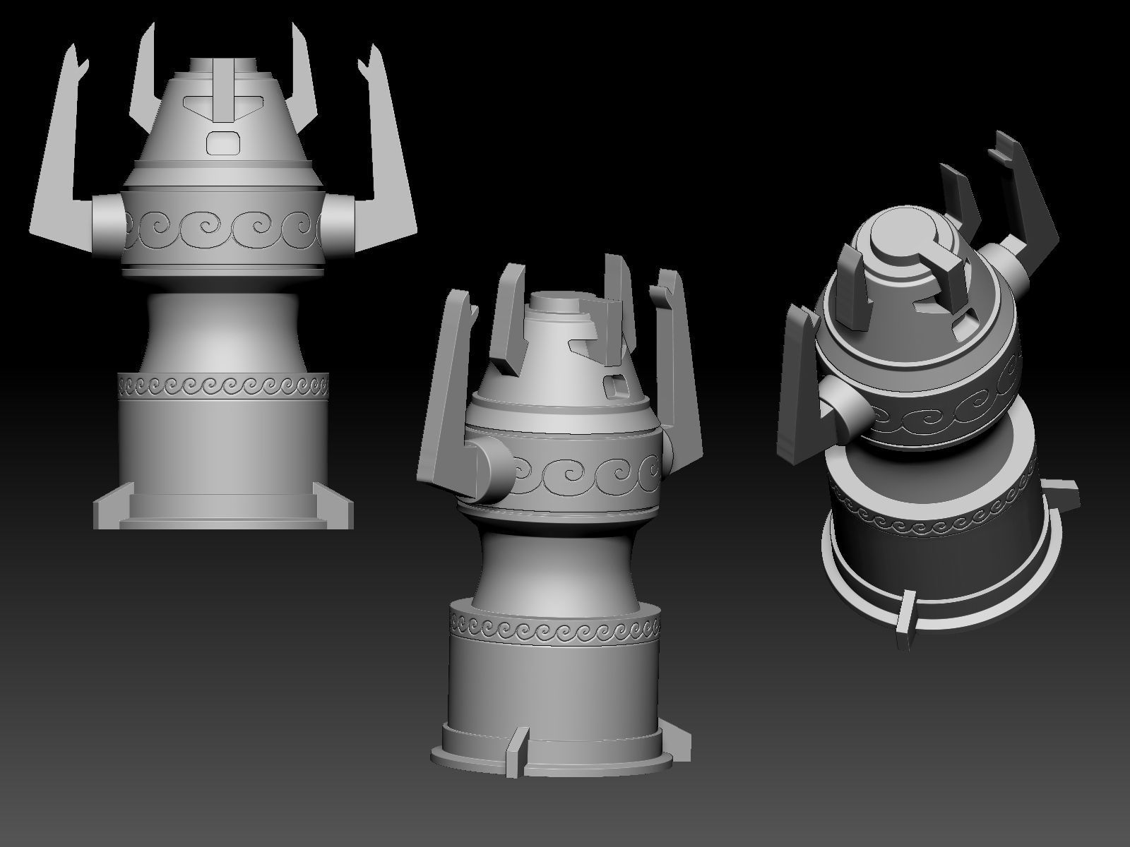 FATE OF ATLANTIS ATLANTEAN IDOL INDIANA JONES 3D print model_9