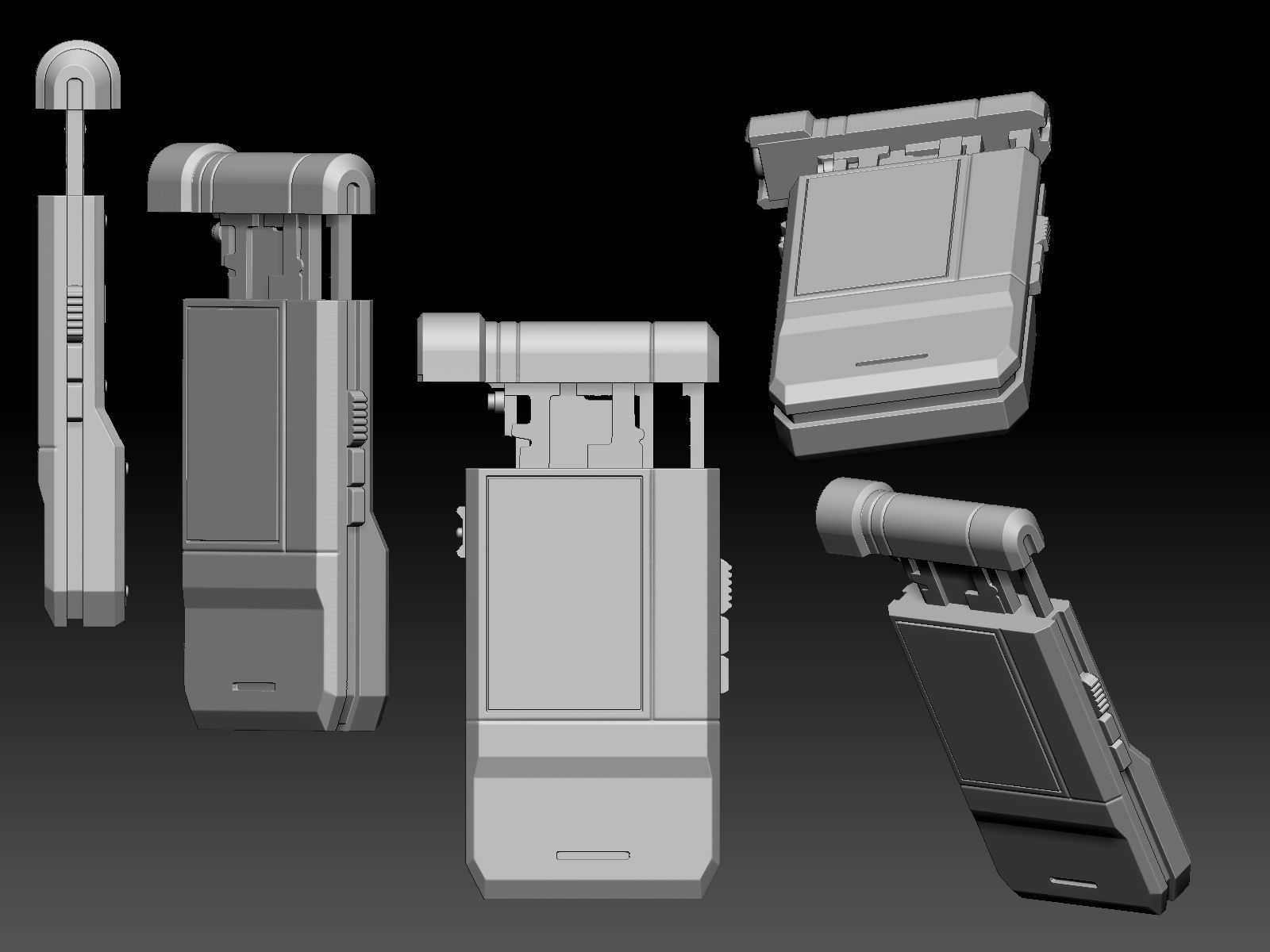 BLADE RUNNER 2049 Retinal eye scanner model 3D print model_5