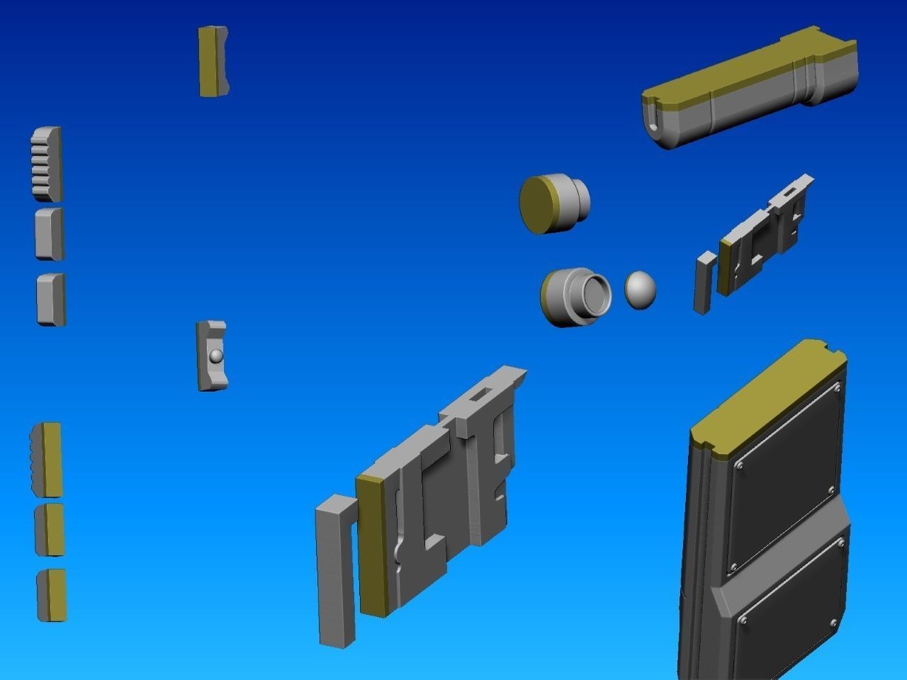 BLADE RUNNER 2049 Retinal eye scanner model 3D print model_9