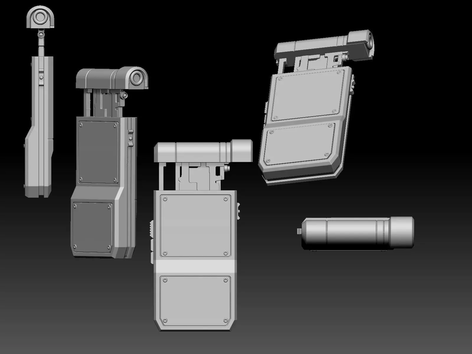 BLADE RUNNER 2049 Retinal eye scanner model 3D print model_0